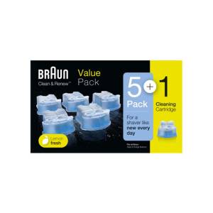 Braun Clean & Renew Ersatzkartuschen 5+1