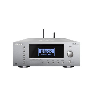 Audio Block CVR-50 CD-Internet-Receiver Diamantsilber -...
